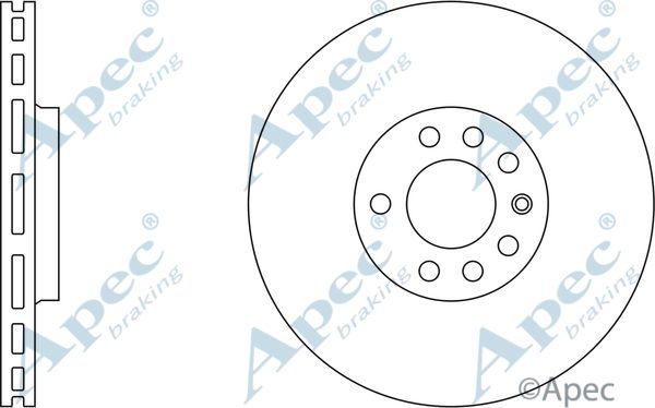 APEC BRAKING Bremžu diski DSK2275